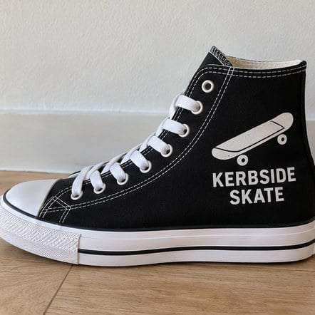 Custom High-Top Sneakers